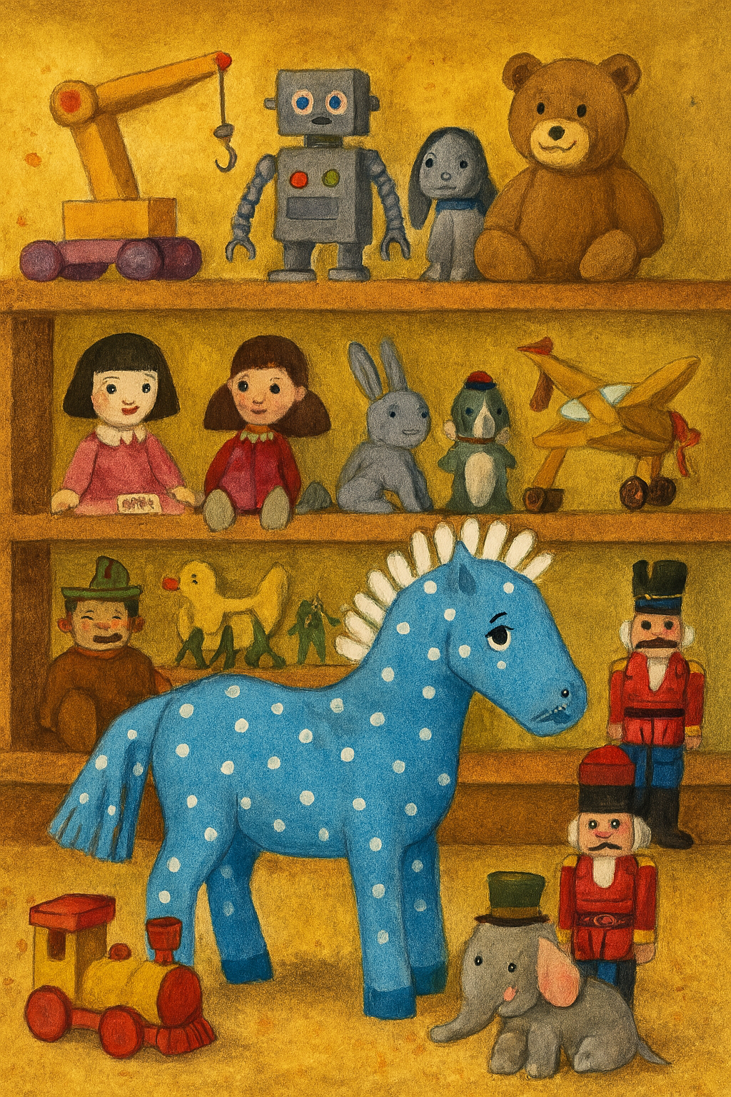 Le Petit Cheval à pois